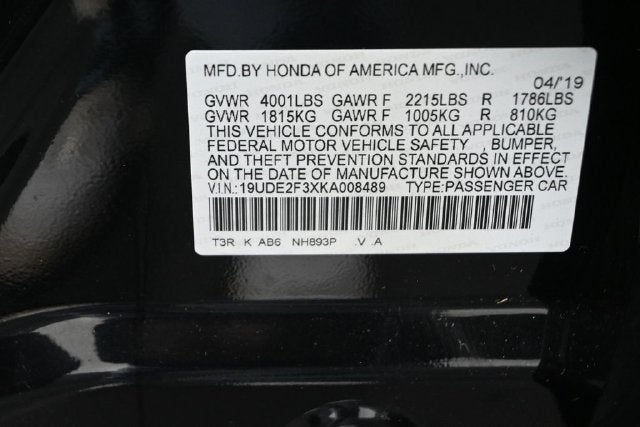 2019 Acura ILX Base