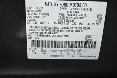2020 Ford Explorer Platinum