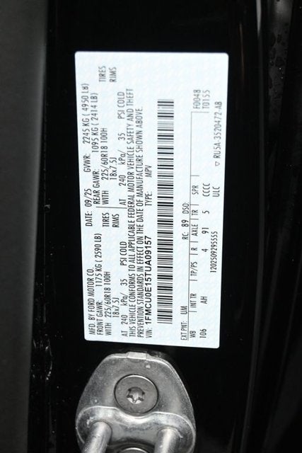 2026 Ford Escape Plug-In Hybrid Base Premium Package