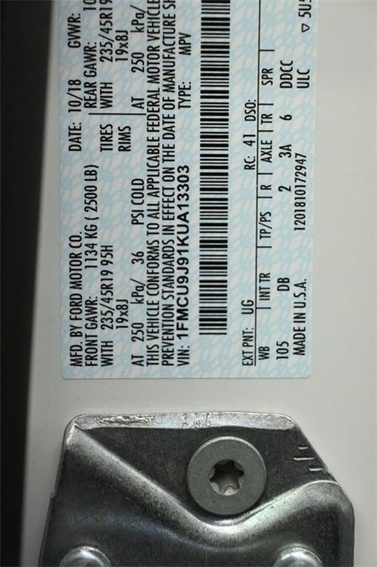 2019 Ford Escape Titanium