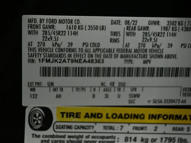 2022 Ford Expedition Max Limited Stealth