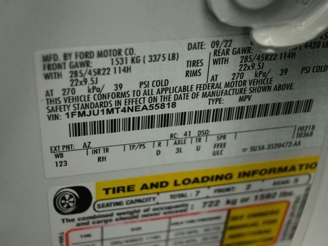 2022 Ford Expedition Platinum