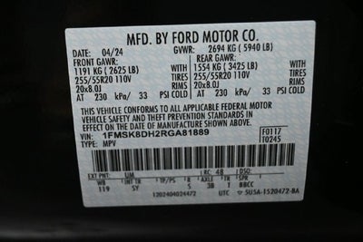 2024 Ford Explorer XLT