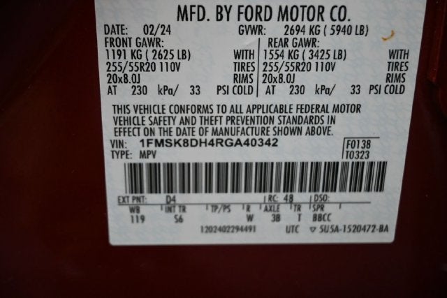 2024 Ford Explorer XLT