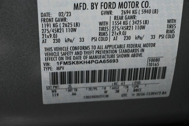 2023 Ford Explorer ST-Line