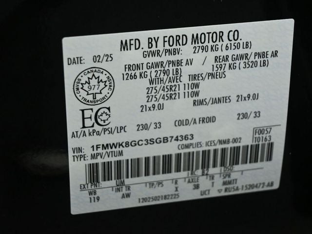 2025 Ford Explorer ST