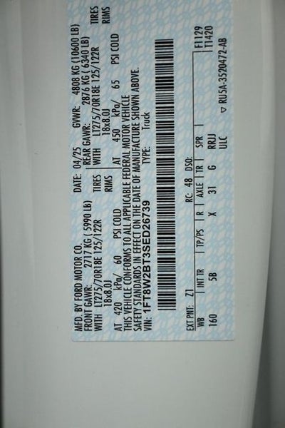 2025 Ford F-250SD Lariat 6.5FT Short Bed