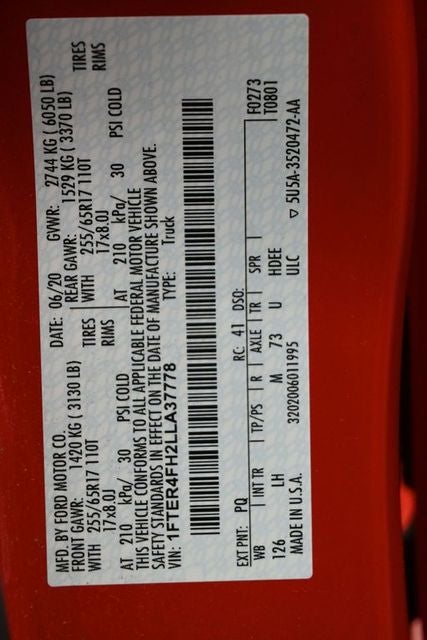 2020 Ford Ranger XLT