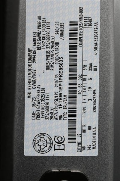 2023 Ford F-150 Lariat 5.5FT Short Bed