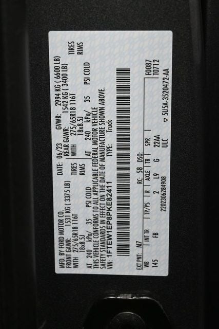 2023 Ford F-150 XLT 5.5FT Short Bed