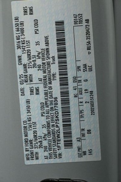 2025 Ford F-150 STX 5.5FT Short Bed