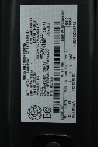 2024 Ford F-150 XLT 5.5FT Short Bed