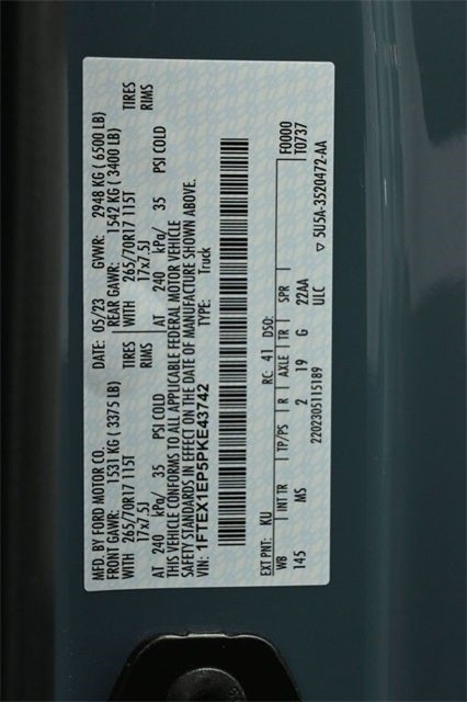 2023 Ford F-150 XLT 6.5FT Short Bed