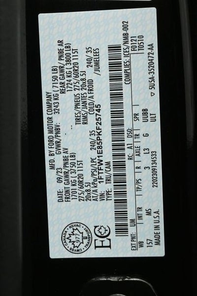 2023 Ford F-150 XLT 6.5FT Long bed