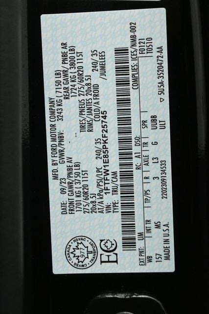 2023 Ford F-150 XLT 6.5FT Long bed