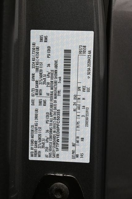 2023 Ford F-150 Lariat 5.5FT Short Bed
