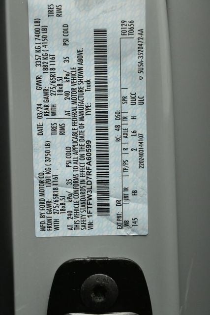 2024 Ford F-150 XLT 5.5FT Short Bed