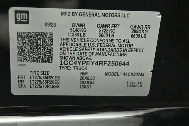 2024 Chevrolet Silverado 2500HD LTZ 6.8FT Short Bed