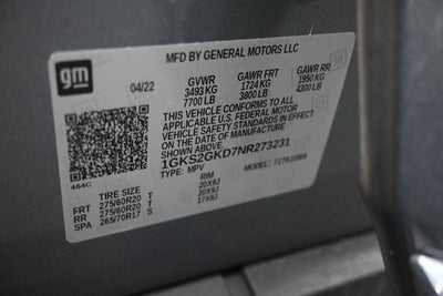 2022 GMC Yukon XL SLT