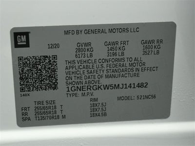 2021 Chevrolet Traverse LT 1LT