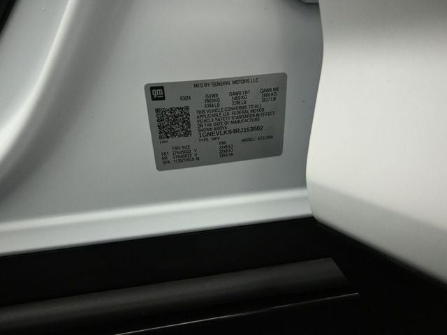 2024 Chevrolet Traverse RS