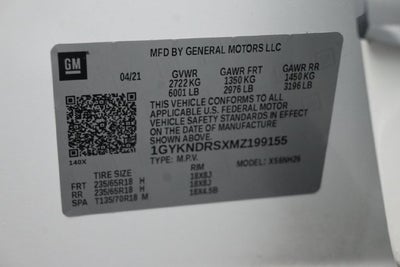 2021 Cadillac XT5 Premium Luxury