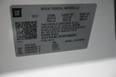 2018 Cadillac Escalade ESV Premium