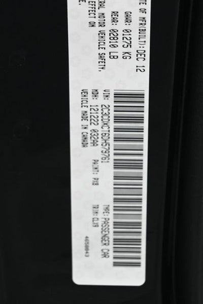 2013 Dodge Charger R/T