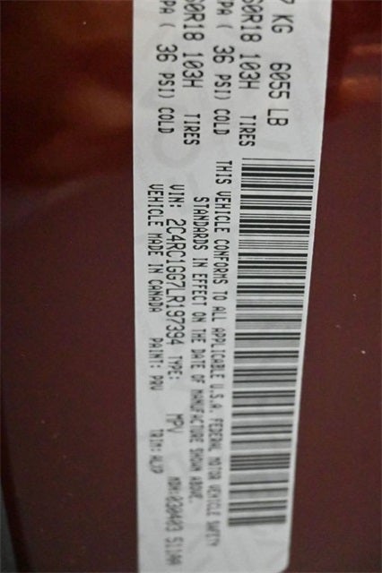 2020 Chrysler Pacifica Limited