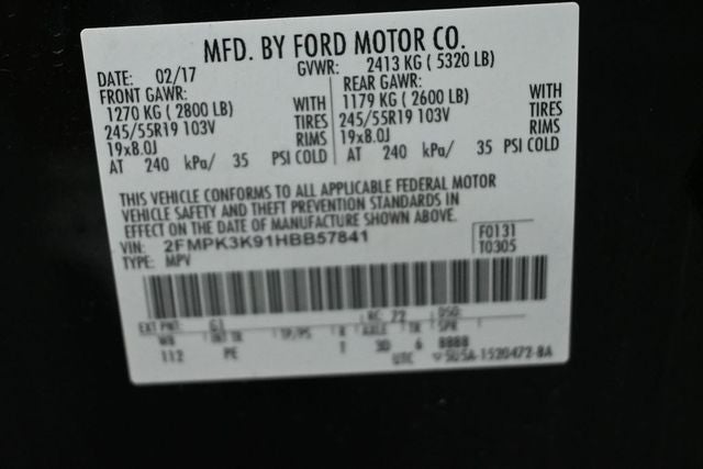 2017 Ford Edge Titanium