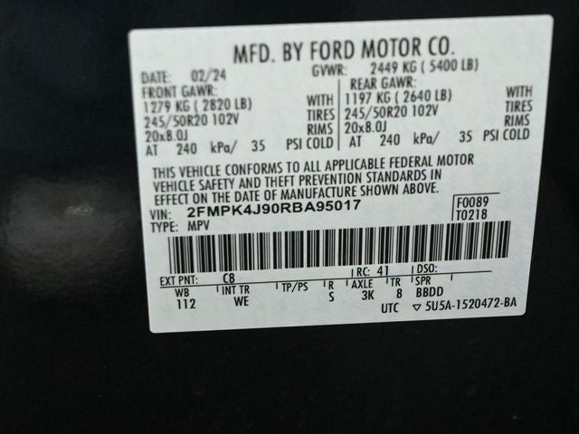 2024 Ford Edge ST Line