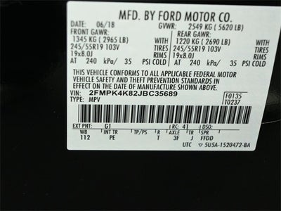 2018 Ford Edge Titanium