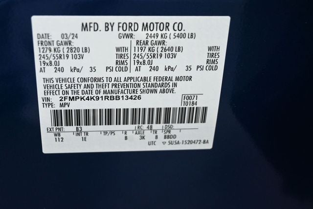 2024 Ford Edge Titanium