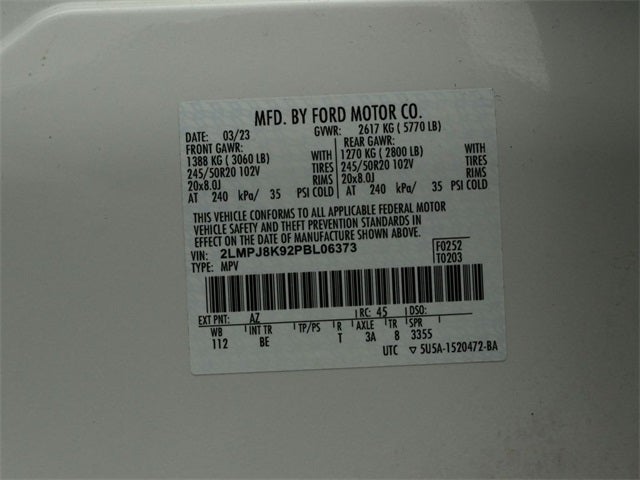 2023 Lincoln Nautilus Reserve Luxury