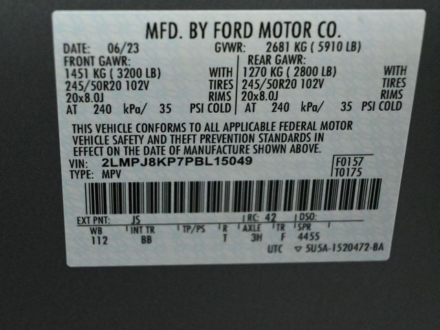 2023 Lincoln Nautilus Reserve