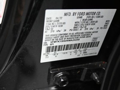 2022 Ford Mustang Mach-E Select