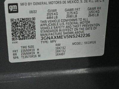 2022 Chevrolet Equinox RS