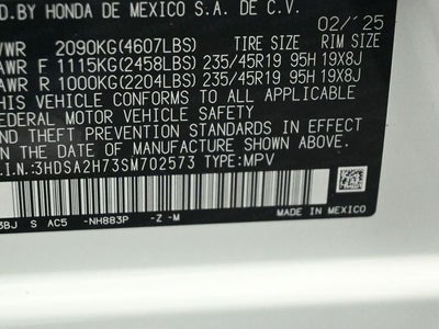 2025 Acura ADX A-Spec Advance Package