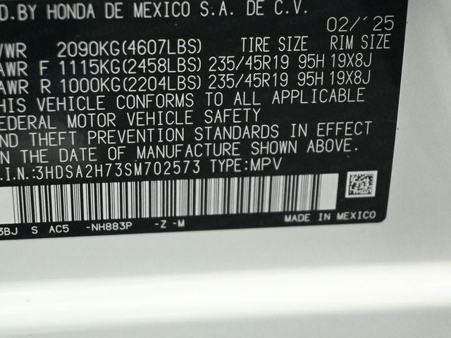 2025 Acura ADX A-Spec Advance Package