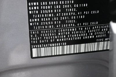 2022 Volkswagen Tiguan 2.0T SE R-Line Black