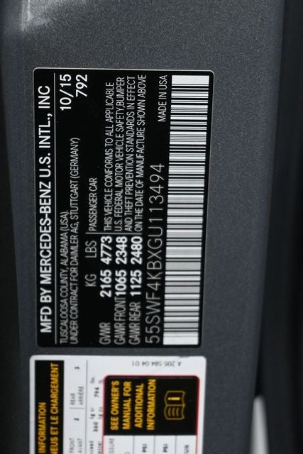 2016 Mercedes-Benz C-Class C 300 4MATIC®