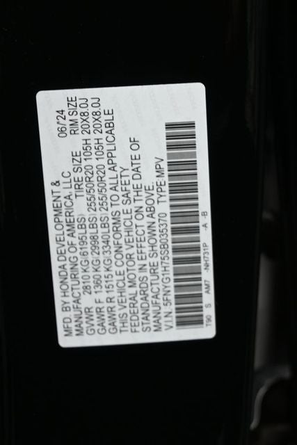 2025 Honda Pilot Touring