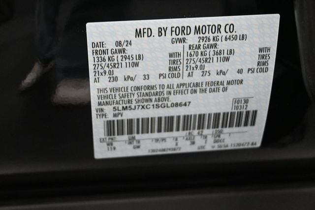 2025 Lincoln Aviator Reserve