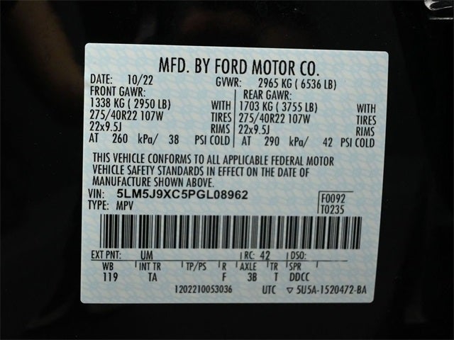 2023 Lincoln Aviator Black Label