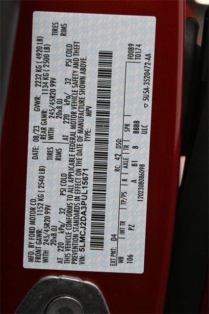 2023 Lincoln Corsair Reserve