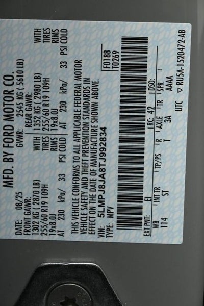 2026 Lincoln Nautilus Premiere