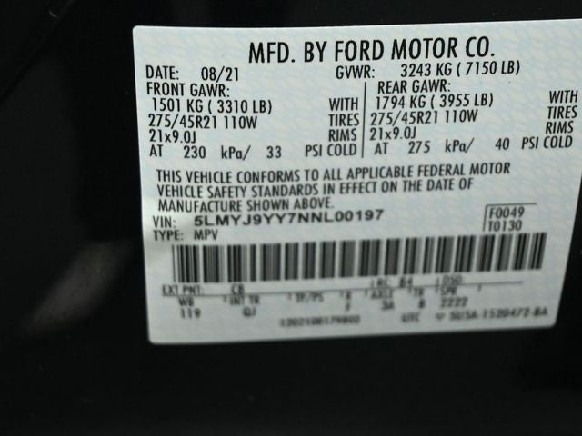 2022 LINCOLN AVIATOR - Image 37