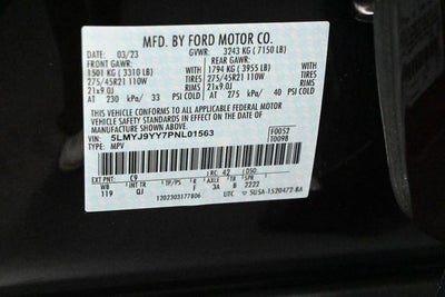 2023 Lincoln Aviator Plug-In Hybrid Black Label Grand Touring