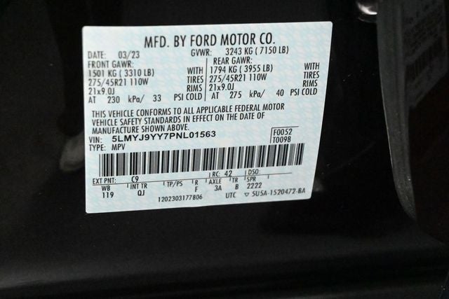 2023 Lincoln Aviator Plug-In Hybrid Black Label Grand Touring