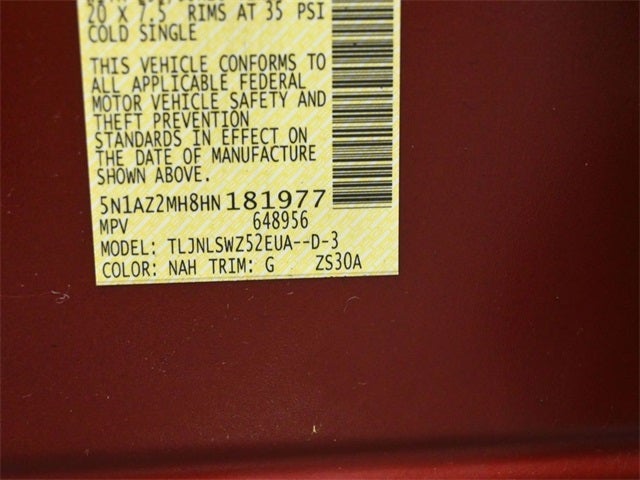 2017 Nissan Murano Platinum